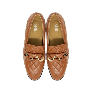 SHU SOFY LOAFER STATEMENT CHAINS UNISEX TAN รองเท้าโลฟเฟอร์