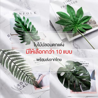 พรอพถ่ายรูป ใบไม้ปลอม อุปกรณ์ประกอบฉากถ่ายรูป ใบไม้ตกแต่งบ้าน🍀🍃🌱 พร้อมส่งจากไทย !!!!