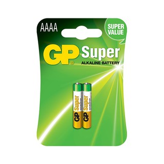 ถ่าน GP AAAA super alkaline 1 แพค 2 ก้อน