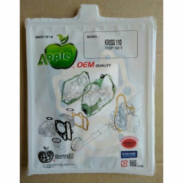 ปะเก็นชุดด้านบน Modenas Kris 1 / Kris 2 / CT 110 / Kris SG / Kris ST