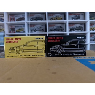 TOMICA LIMITED VINTAGE NEO HONDA CIVIC TYPE R EK9 HONG KONG