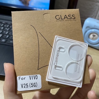 🚚พร้อมส่งในไทย📮ฟิล์มกระจกเลนส์กล้อง (เเบบใส) 3D สำหรับรุ่น ViVO V25 (5G)ฟิล์มกระจะติดเลนส์มือถือ