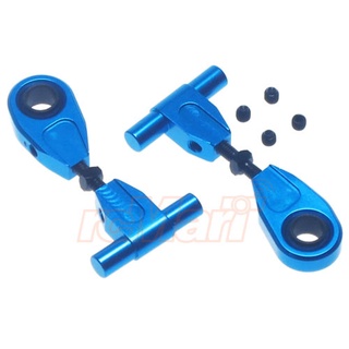 Yeahracing TT02-003BU Aluminum Adjustable Front Upper Arm Set For Tamiya TT02