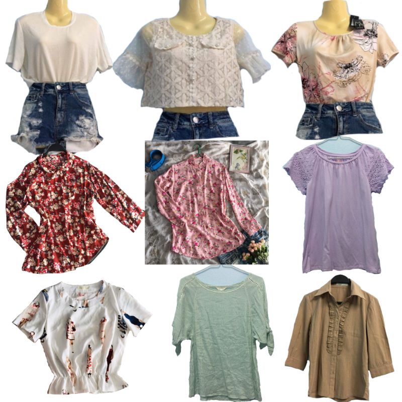 เสื้อแฟชั่นมือสอง✌️ราคาถูก [ep2]