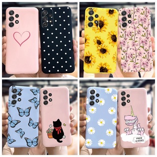 เคสโทรศัพท์มือถือแบบนิ่ม TPU ลายการ์ตูนผีเสื้อ เดซี่น่ารัก สําหรับ Samsung Galaxy A23 5G A23 2022 A 23 SM-A235F