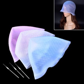 หมวกทำไฮไลท์ Highlighting Dye CAP Frosting Tipping