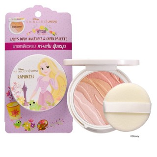 ๊Ustar LADY’S DIARY CHEEK PALETTE (พาเลทเดียวครบ ตา แก้ม)