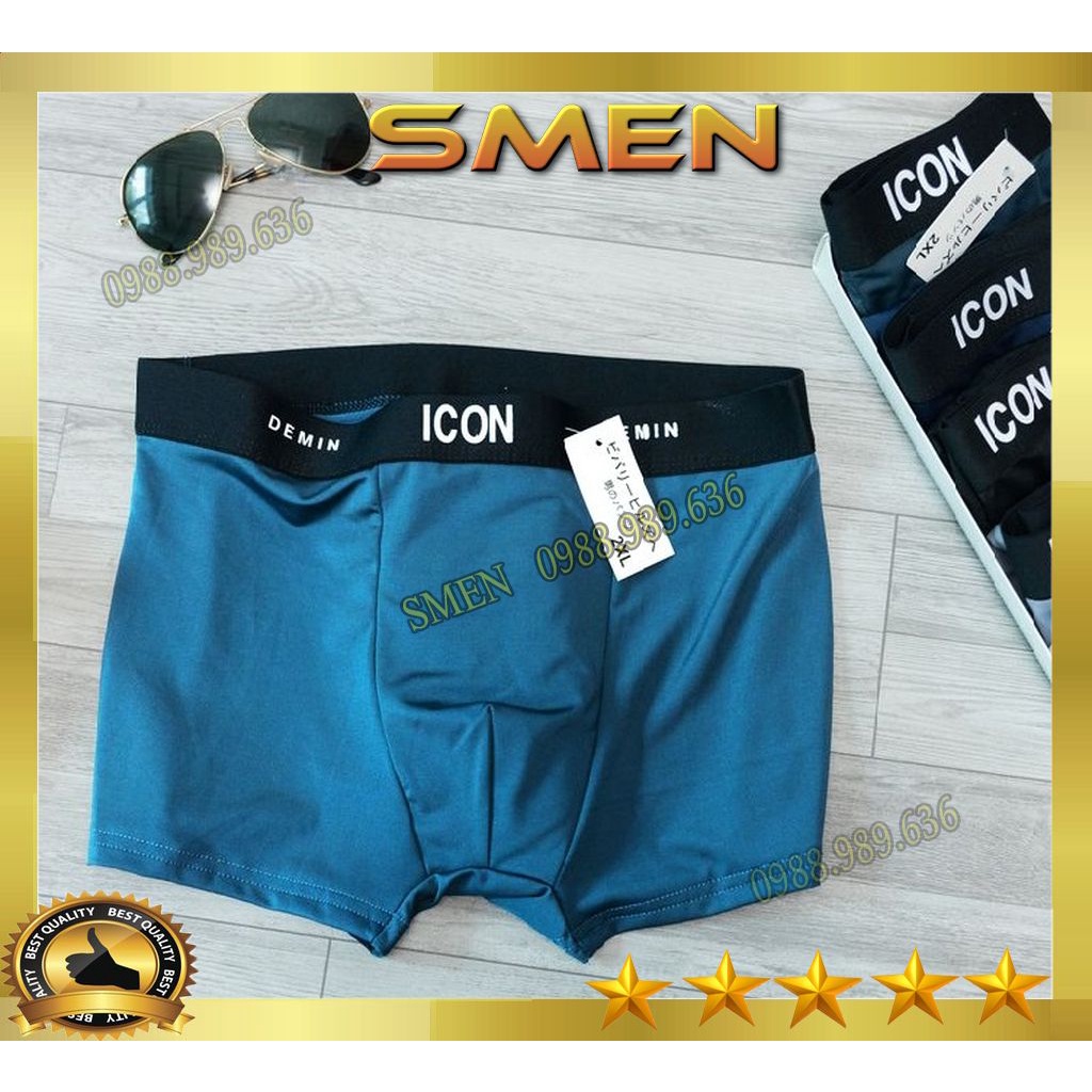 Icon Cotton Cold Elastic Mens Boxer Underwear 4-Way Stretch, ICON Denim Mens Cotton Boxer Briefs Typ