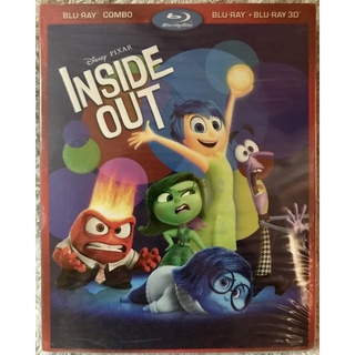 บลูเรย์ Inside Out:มหัศจรรย์อารมณ์อลเวง (แนวการ์ตูนผจญภัยสำหรับครอบครัว) (BLU-RAY+Bluray3D) (BD มีเสียงไทยบรรยายไทย)