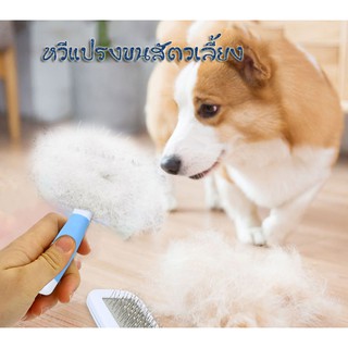 E27 หวีสุนัข หวีแปรงขน หวีขนหมา Pet Brush หวีหมุด แปรงขนหมา หวีขนแมว