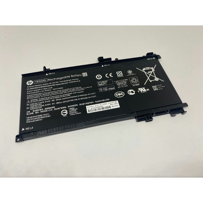 HP แบตเตอรี่ ของแท้ TE03XL (สำหรับ Omen 15-AX200, Omen Pavilion 15-BC Series 11.55V, TE03) HP Batter