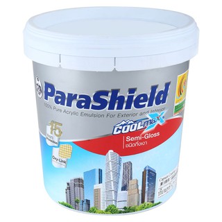 สีน้ำทาภายนอก Parashield Coolmax BASE A กึ่งเงา 2.5 แกลลอน ทางเลือกใหม่ของสีกันร้อนและสีกันน้ำ ด้วยการผสมผสานระหว่าง คูล