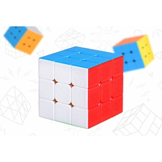 รูบิคแม่เหล็ก 3x3 Rubiks Cube Beginner ของแท้ 100% ลูกบาศก์แม่เหล็ก ระดับ 3 รูบิคปริศนา ลูกบาศก์รูบิคเรียบ Magic Cube รูบิคแม่เหล็ก ลูกบาศก์มายากล