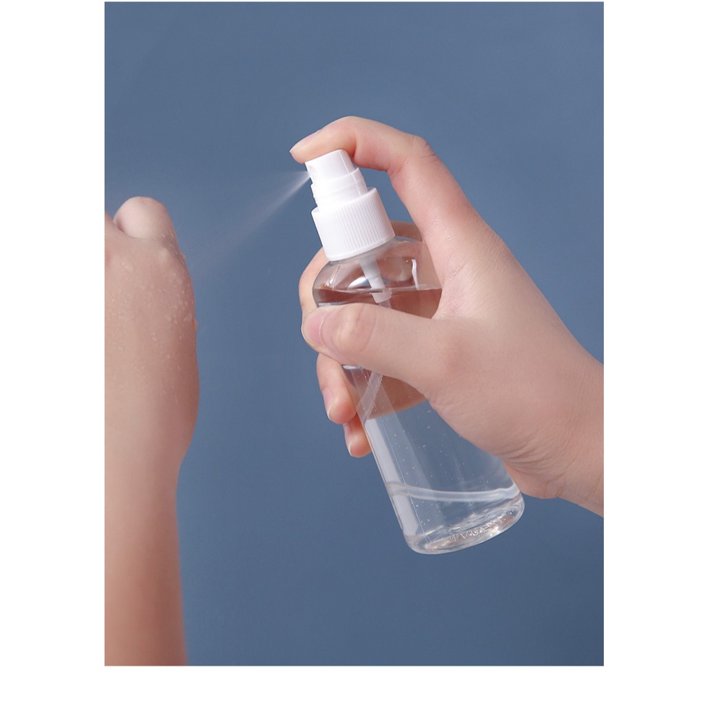 ขวดสเปรย์น้ำหอม ขนาด 100 ml ขวดเปรย์พลาสติกใส ใส่แอลกอฮอล์ และของเหลวอื่นๆ /1459