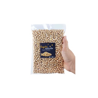 ถั่วลูกไก่อินทรีย์ Organic Chickpea 400 กรัม หายาก โปรตีนไฟเบอร์สูง ถั่วใหม่ ถั่ว ลูกไก่ ถั่วลูกไก่ดิบ ถั่วลูกไก่ต้ม