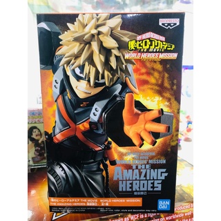 ✅ สินค้าพร้อมส่ง : บาคุโก My Hero Academia THE MOVIE World Heroes Mission Banpresto Figure