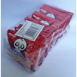 MEIJI HELLO PANDA เมจิฮัลโหลแพนด้า รสช็อกโกแลต ขนาด 12กรัม ยกแพ็ค 12ซอง CHOCOLATE