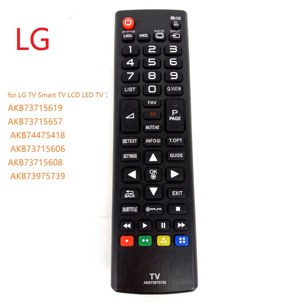 ใหม่ ของแท้ รีโมตคอนโทรลทีวี LCD LED สําหรับ LG Smart TV AKB73975735 ราคาถูก ข้อเสนอพิเศษ