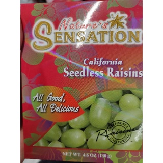 SEADLESS RAISINS California 130g Nature Sensation