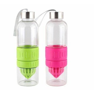 Glass juicer bottle ขวดคั้นน้ำผลไม้สดแท้ 100%