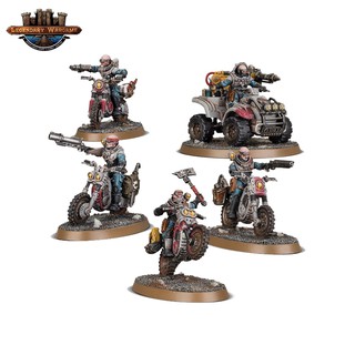 [200Aพร้อมส่ง]Warhammer: 40K: GENESTEALER CULTS ATALAN JACKALS โมเดลเกมสนามจำลอง