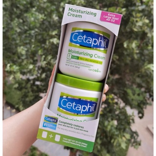 Cetaphil Moisturizing Cream 566g เซตาฟิล มอยส์เจอร์ไรเซอร์บำรุงผิว บำรุงผิวให้ชุ่มชื้น