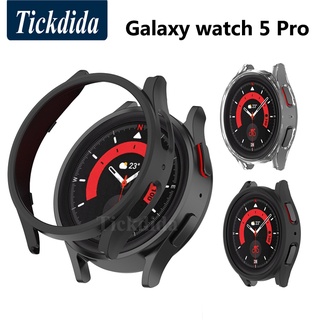 เคส PC สําหรับ Samsung Galaxy Watch 5 Pro 45 มม. 44 มม. 40 มม. กรอบกันชนหน้าจอ สําหรับ Galaxy Watch 4 Classic 46 มม.