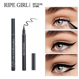 RIPE GIRL อายไลเนอร์ สีดํา แบบกันน้ำ สำหรับแต่งหน้า