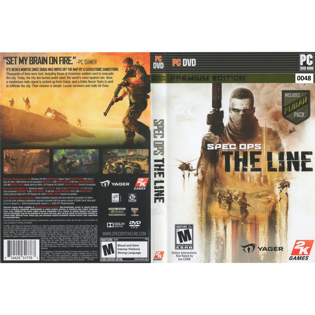 (PC DVD) Spec Ops: The Line