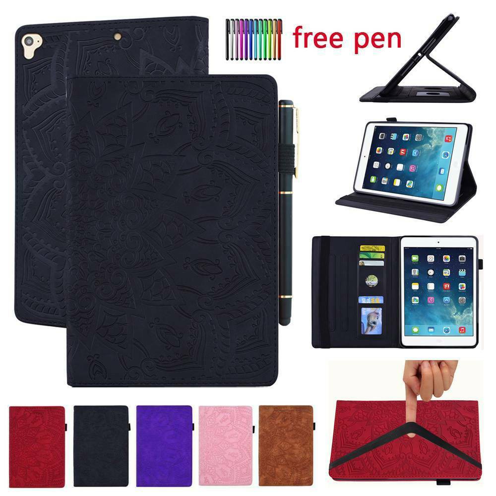 For iPad Pro 9.7 (2016) Case Card / Pencil Holder Cover YPyH