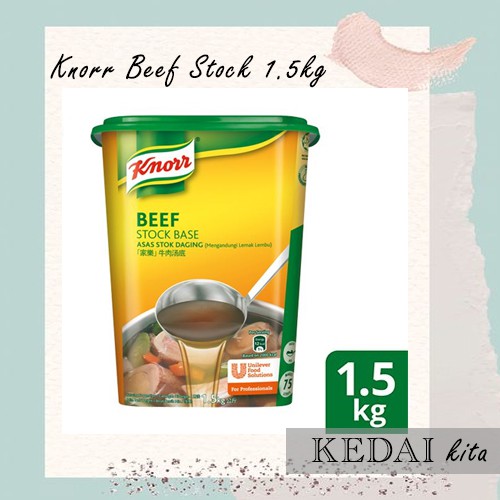 Knorr Beef Stock 1.5 kg EXP Feb 2022 (HALAL) Shopee Thailand
