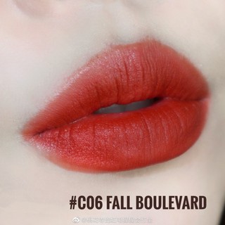 ลิควิดลิปสติก COTTON-KISSED LIQUID  LIPSTICK สี C06 fall boulevard