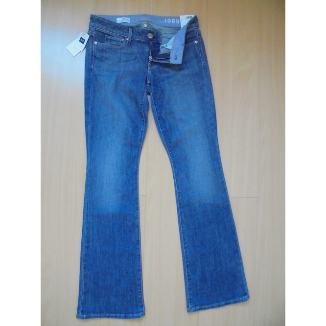 กางเกงยีนส์ GAP ยีนส์ฟอกสำหรับผู้หญิง เอว 28 นิ้ว  พร้อมส่ง