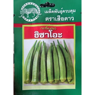 กระเจี๊ยบ เมล็ดพันธุ์ กระเจี๊ยบเขียว🍐หมดอายุ07/2566🍐กระเจี๊ยบเขียว ฮิซาโอะ📌บรรจุประมาณ25 เมล็ด ติดผลดก ผลมีขนาดกลาง