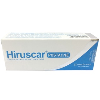 HIRUSCAR POSTACNE GEL 5 G ฮีรูสการ์ เจลรักษารอยแผลเป็นจากสิว จุดด่างดำ