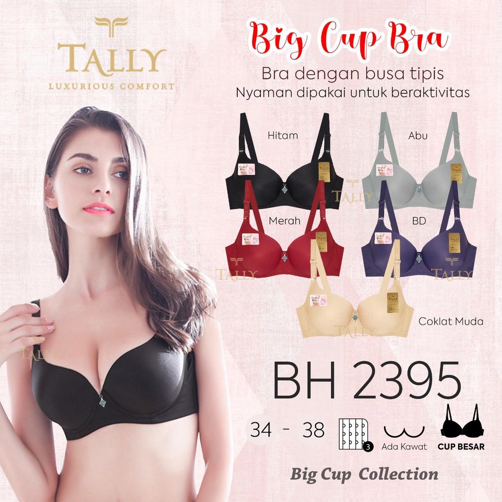 TALLY BRA BH 2395 I WIRED I THIN FOAM I SIZE 34-38 I CUP C
