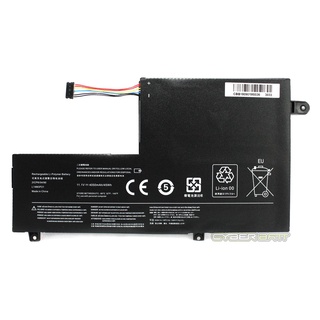 Battery Lenovo Flex 3 1480 Genuine L14M3P21 : 11.1v-4050 mAh Black (CBB)