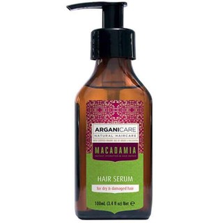 Arganicare Macadamia Hair Serum For Dry &amp; Damaged Hair 100 ml.