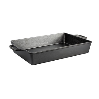 Lodge 9x13 Inch (22.8x33 cm) Cast Iron Casserole ถาดเหล็กหล่อเหลี่ยม 9x13 นิ้ว (22.8x33 ซม) BW13C