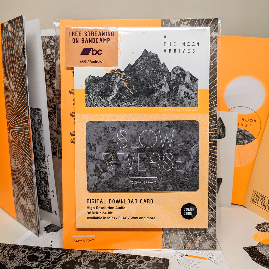 การ์ด download เพลง Slow Reverse อัลบั้ม The Moon Arrives (Download Card w Postcard)