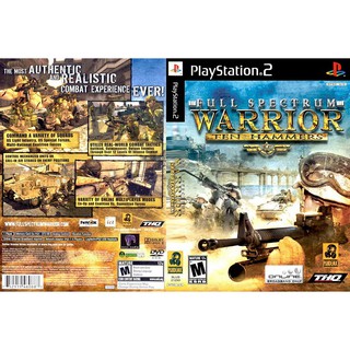 FULL SPECTRUM WARRIOR TEN HAMMERS [PS2 US : DVD5 1 Disc]