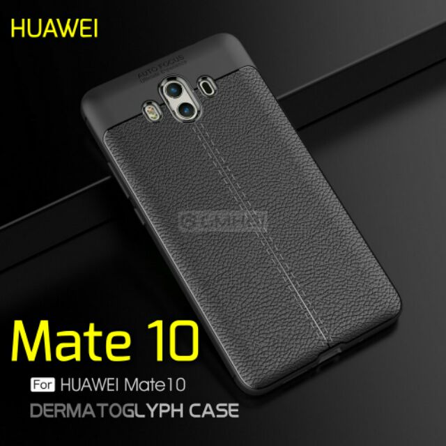 Huawei Mate 10 & Mate 9 เคส LYCHEE Rugged Tough Slim Armor TPU Bumper Cover Case พร้อมส่ง