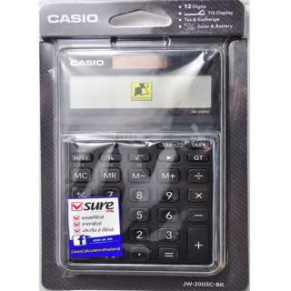เครื่องคิดเลข CASIO รุ่น JW-200SC-BK