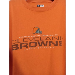 เสื้อยืดมือสอง NFL CLEVELAND XL อก 48