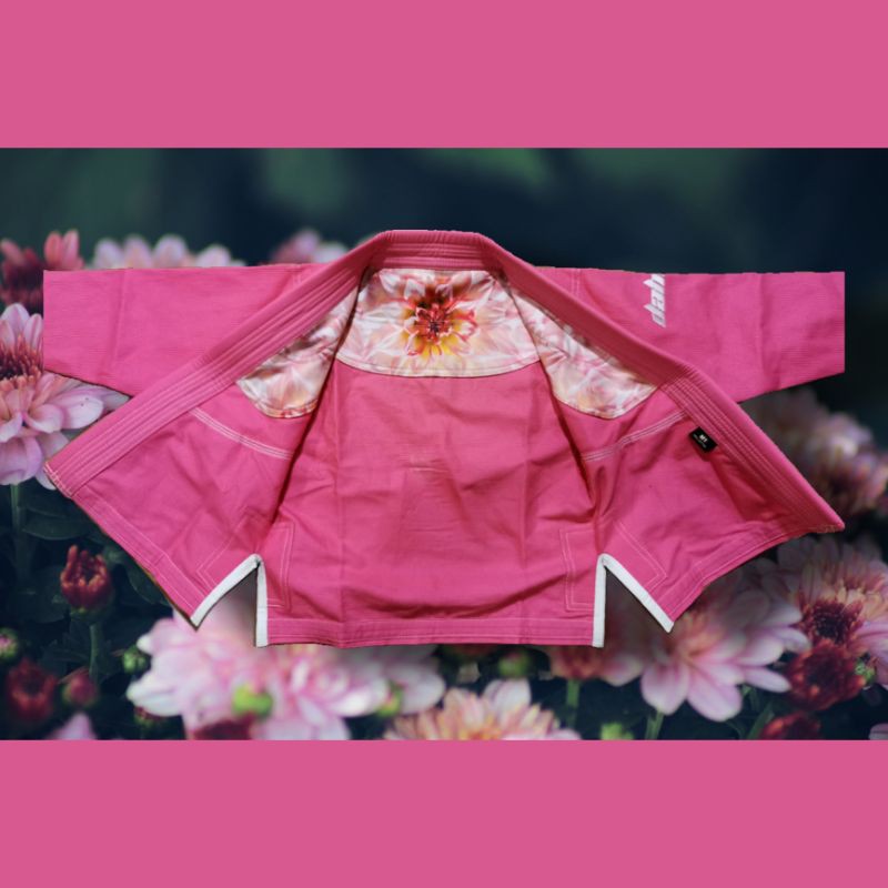 ชุดยูยิตสู​ ยี่ห้อ​ dahlia "PINK"  สีชมพู​ Ju-jitsu uniform
