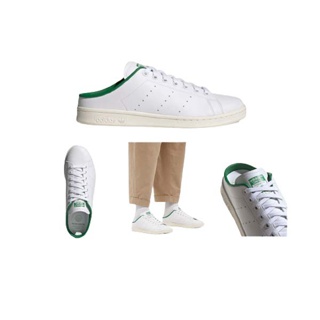 มีโค้ดลดเพิ่ม adidas STAN SMITH Mule รหัส FX5849 รองเท้าแตะหนังแบบเปิดส้น ใส่ง่าย แมทช์เข้ากับชุดได้ง่าย