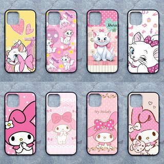 เคส iphone 11 ลายแมวมารี-เมโลดี้ ขอบนิ่มหลัง แข็ง เคสมือเคสโทรศัพท์ Case เคส Tมหลังแข็ง ไม่ขูดตัวเครื่อง ไม่กัดขอบ งามสี