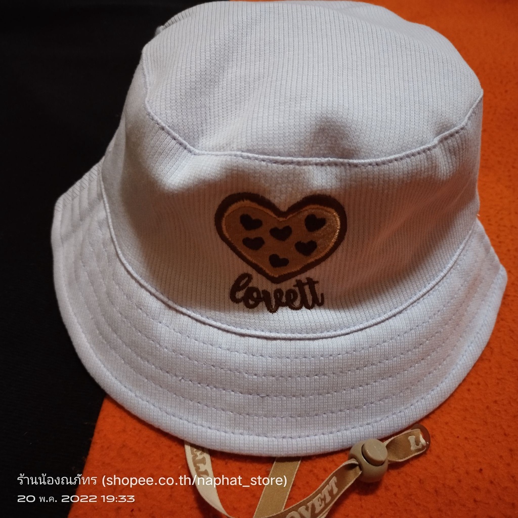 หมวกคุ๊กกี้สีม่วง ไซส์ M ของใหม่ 07 Cookies - Bucket Hat (Lavender) Babylovett