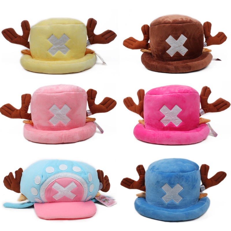หมวกคอสเพลย์ การ์ตูนอนิเมะญี่ปุ่น One Piece Tony Chopper ผ้าฝ้าย ให้ความอบอุ่น เหมาะกับของขวัญฤดูหนาว สําหรับเด็ก