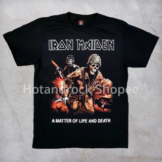 เสื้อวงสีดำ Iron Maiden TDM 1854 Hotandrock